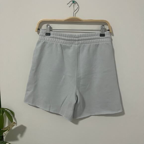 Aritzia Tna Sweatfleece Blue Boyfriend Sweat Shorts Size XS - Picture 4 of 5